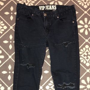 🖤Black ripped jeans 🖤